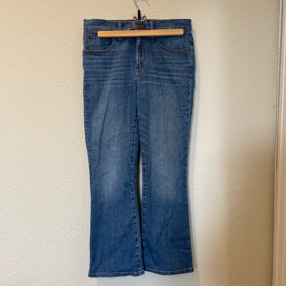 Madewell cali demi boot jeans size 28